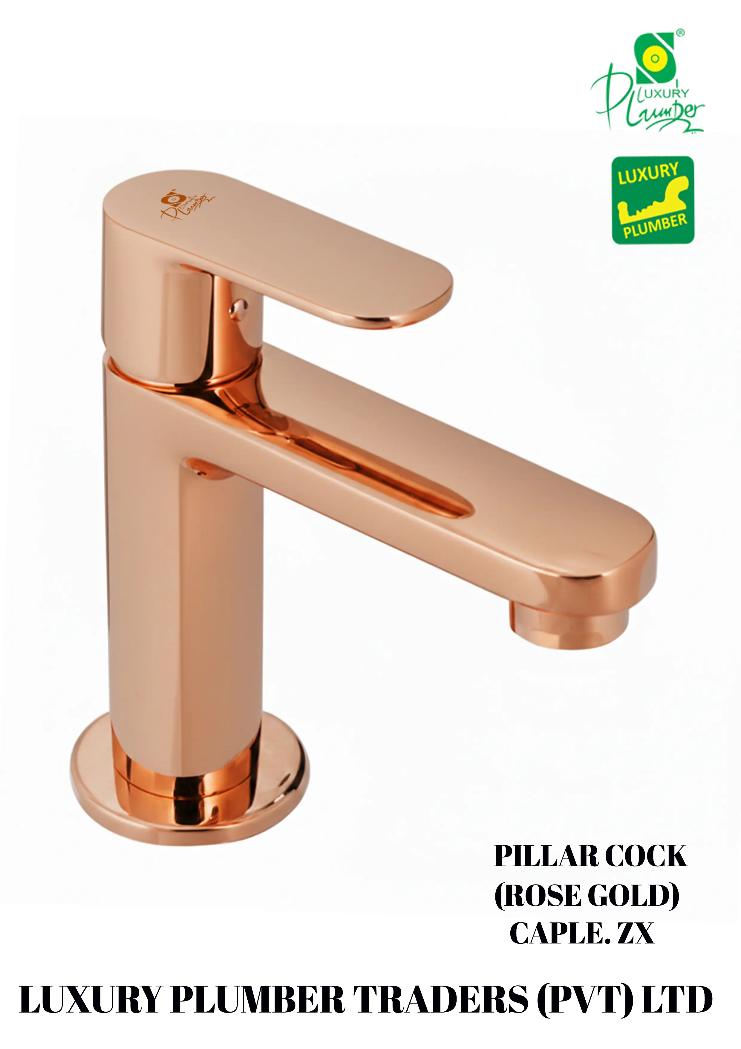 PILLAR COCK ROSE GOLD